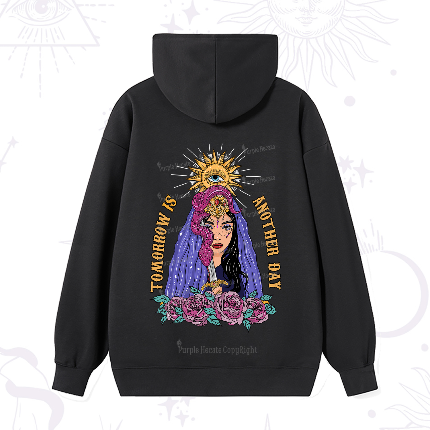 Purplehecate Prophetic Eye Witch Hoodie