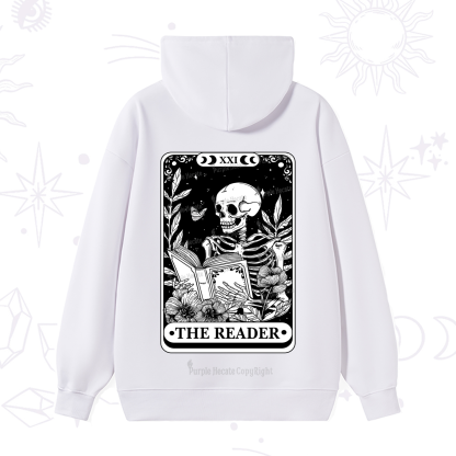 Purplehecate The Reader Tarot Card Hoodie