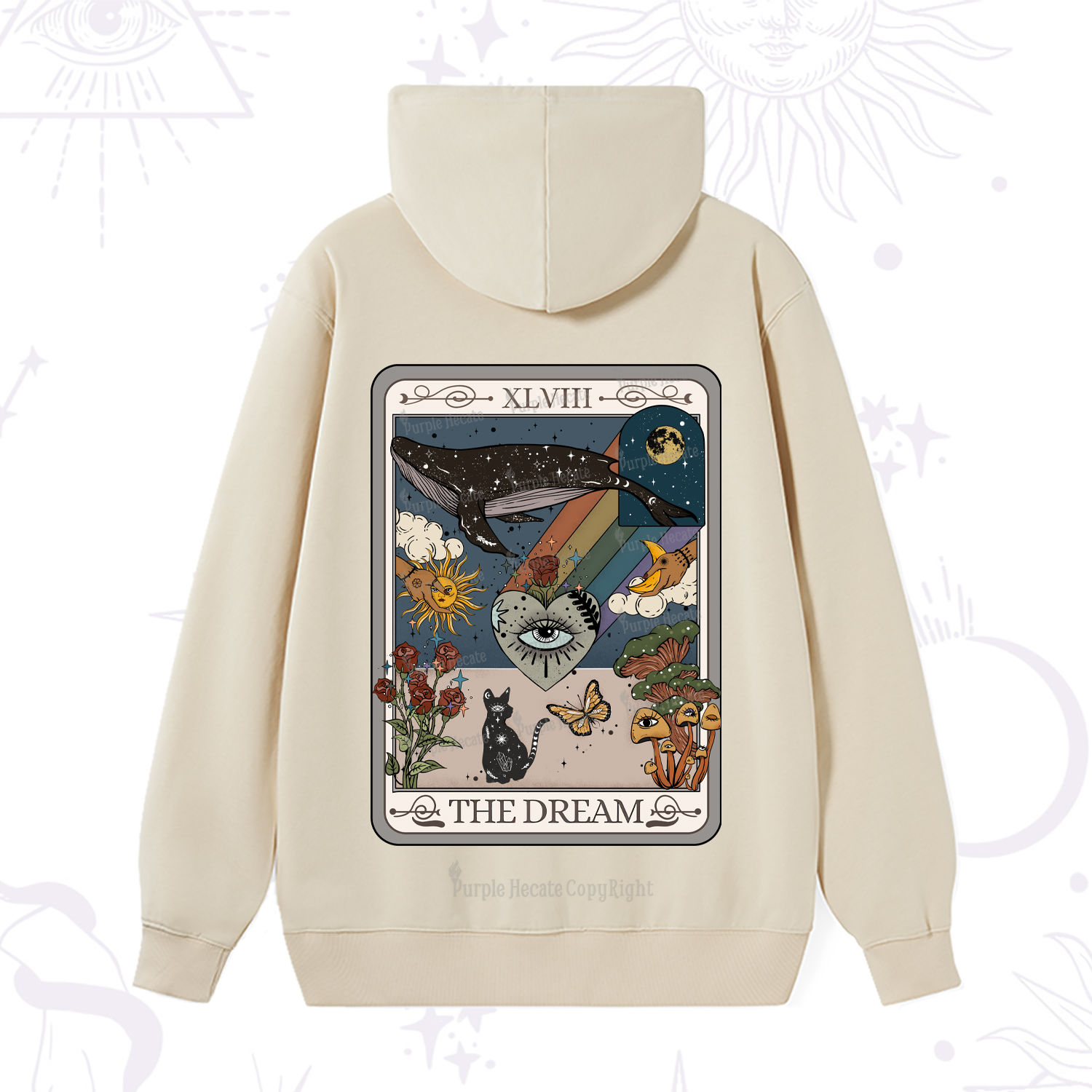 Purplehecate The Dream Tarot Hecate Hoodie