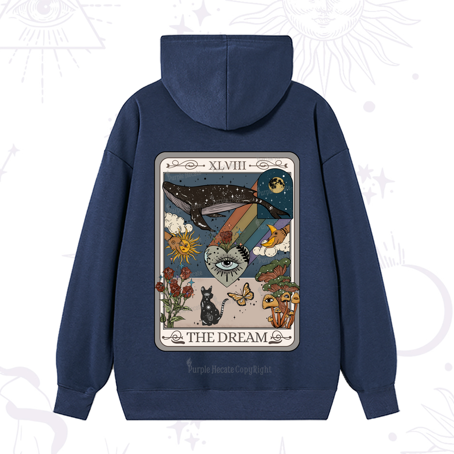Purplehecate The Dream Tarot Hecate Hoodie