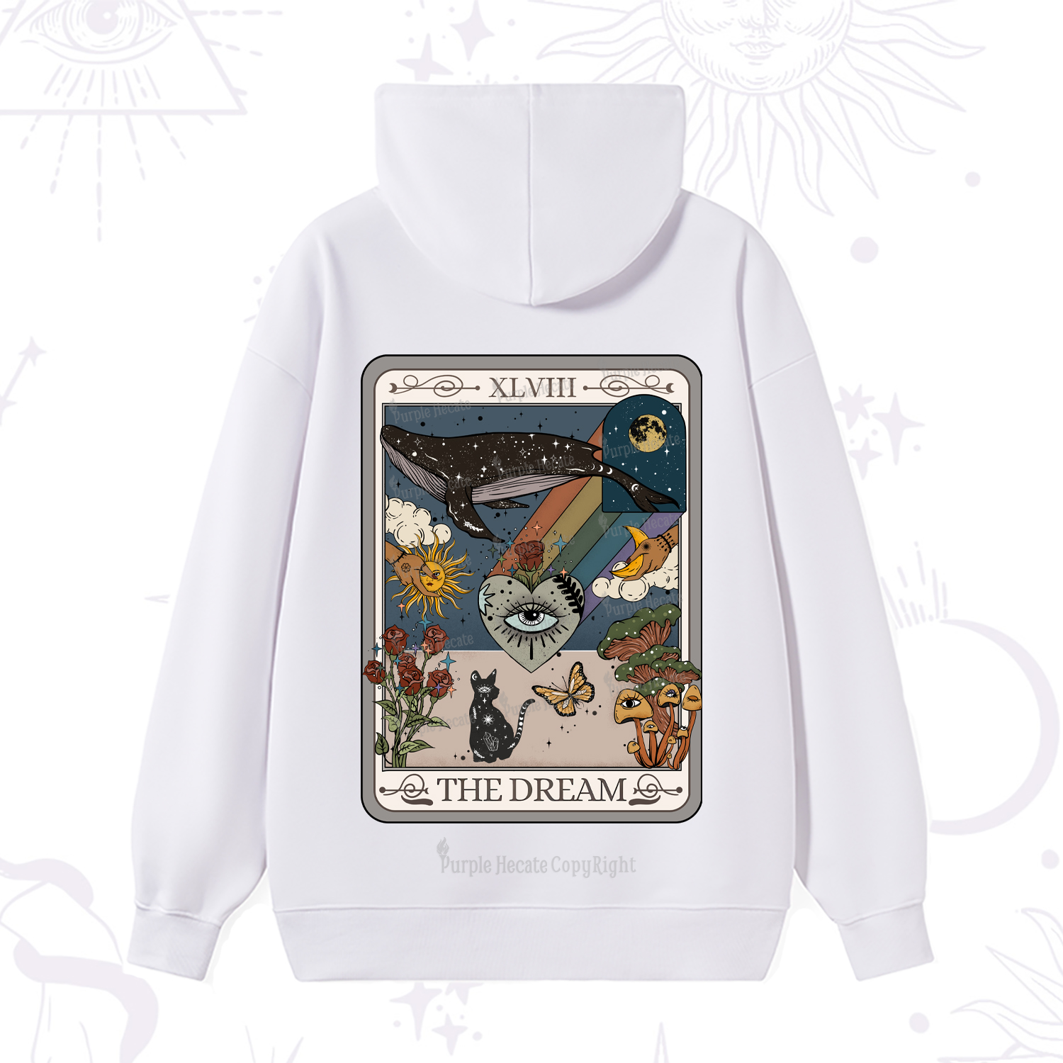 Purplehecate The Dream Tarot Hecate Hoodie