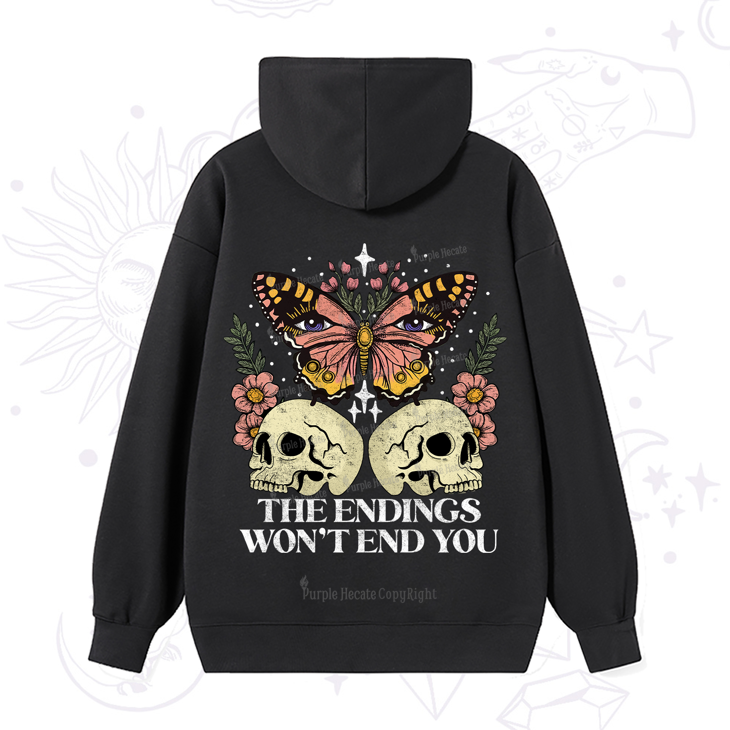 Purplehecate The Endings Won't End You Hoodie