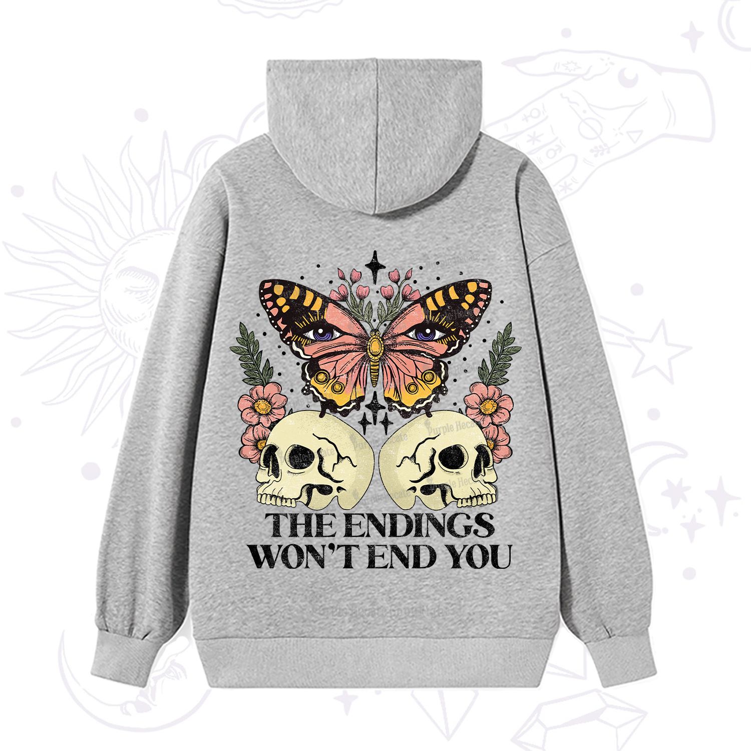 Purplehecate The Endings Won't End You Hoodie
