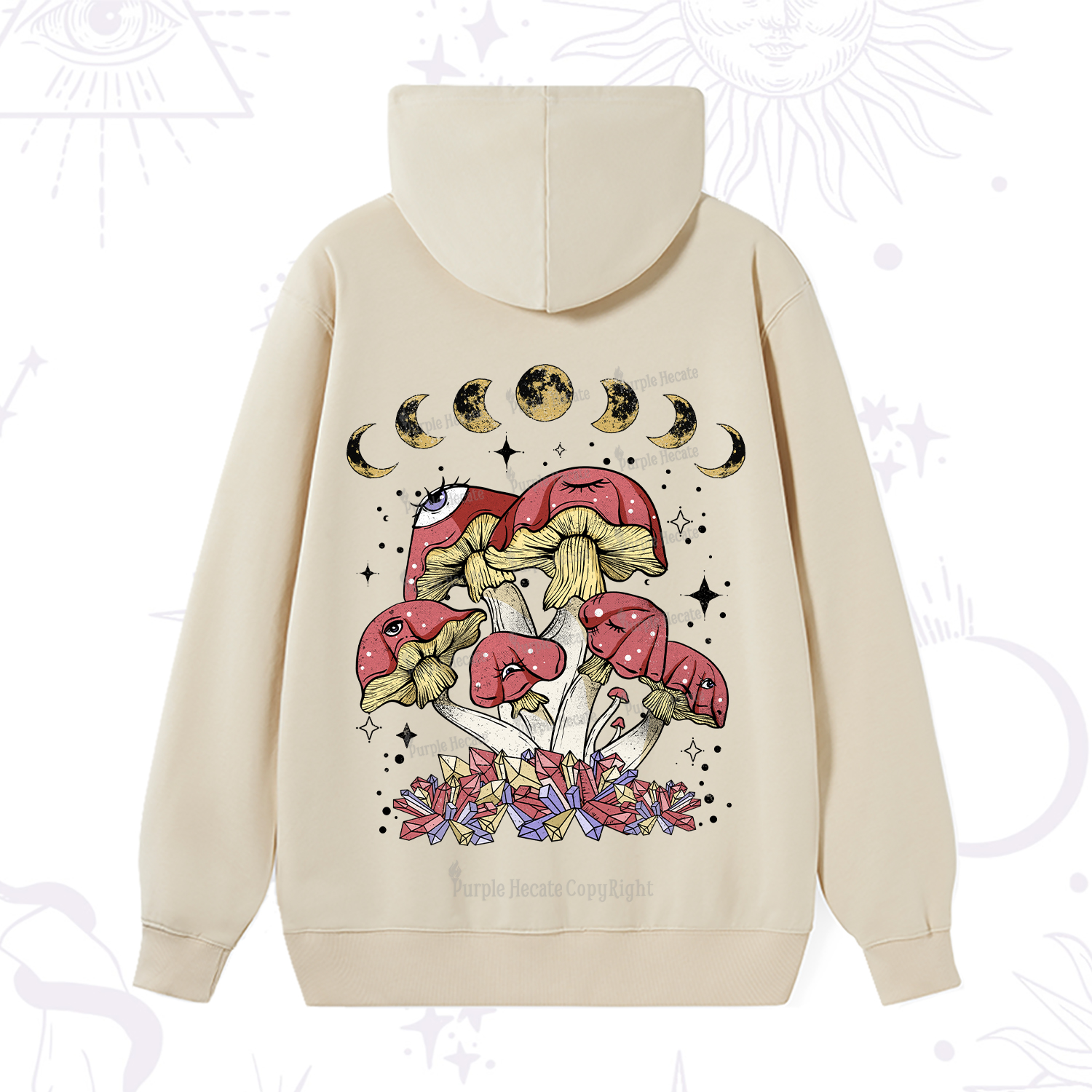 Purplehecate Magic Mushroom Hoodie