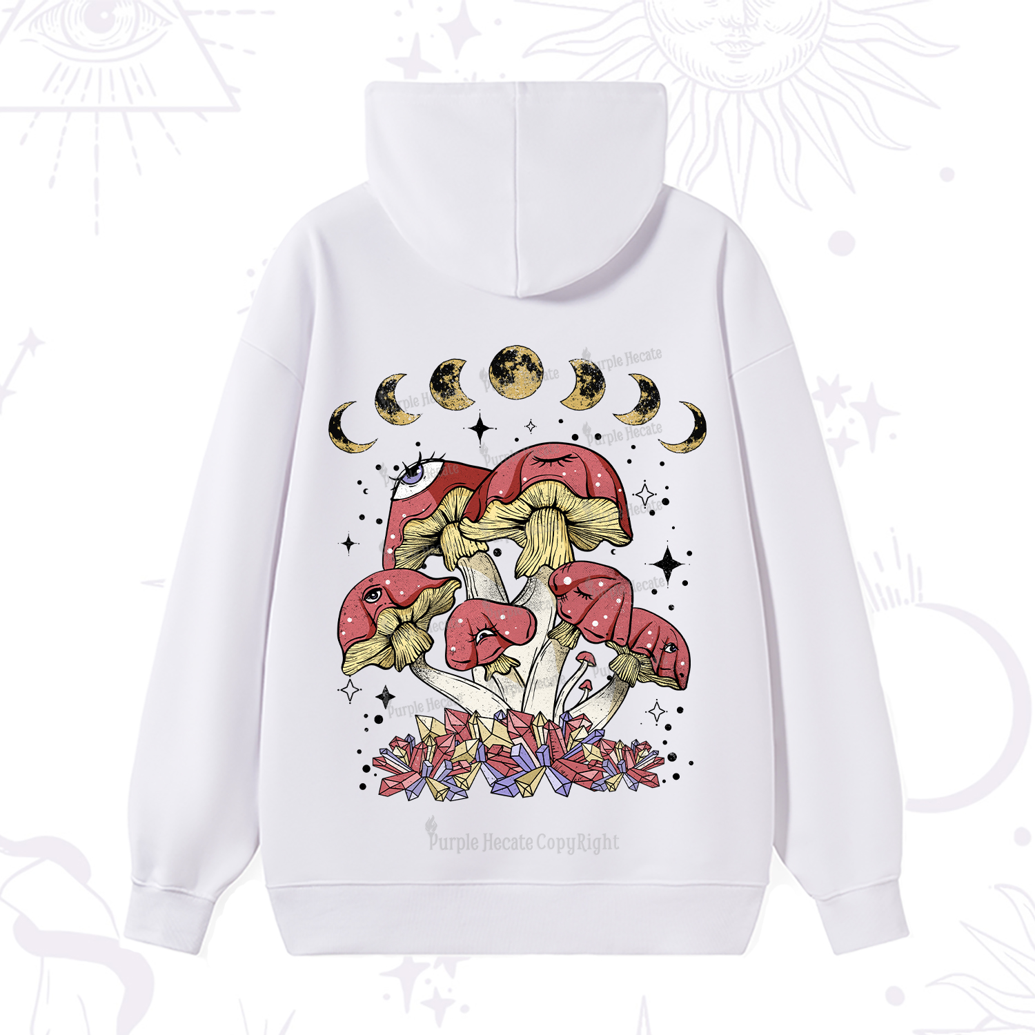 Purplehecate Magic Mushroom Hoodie