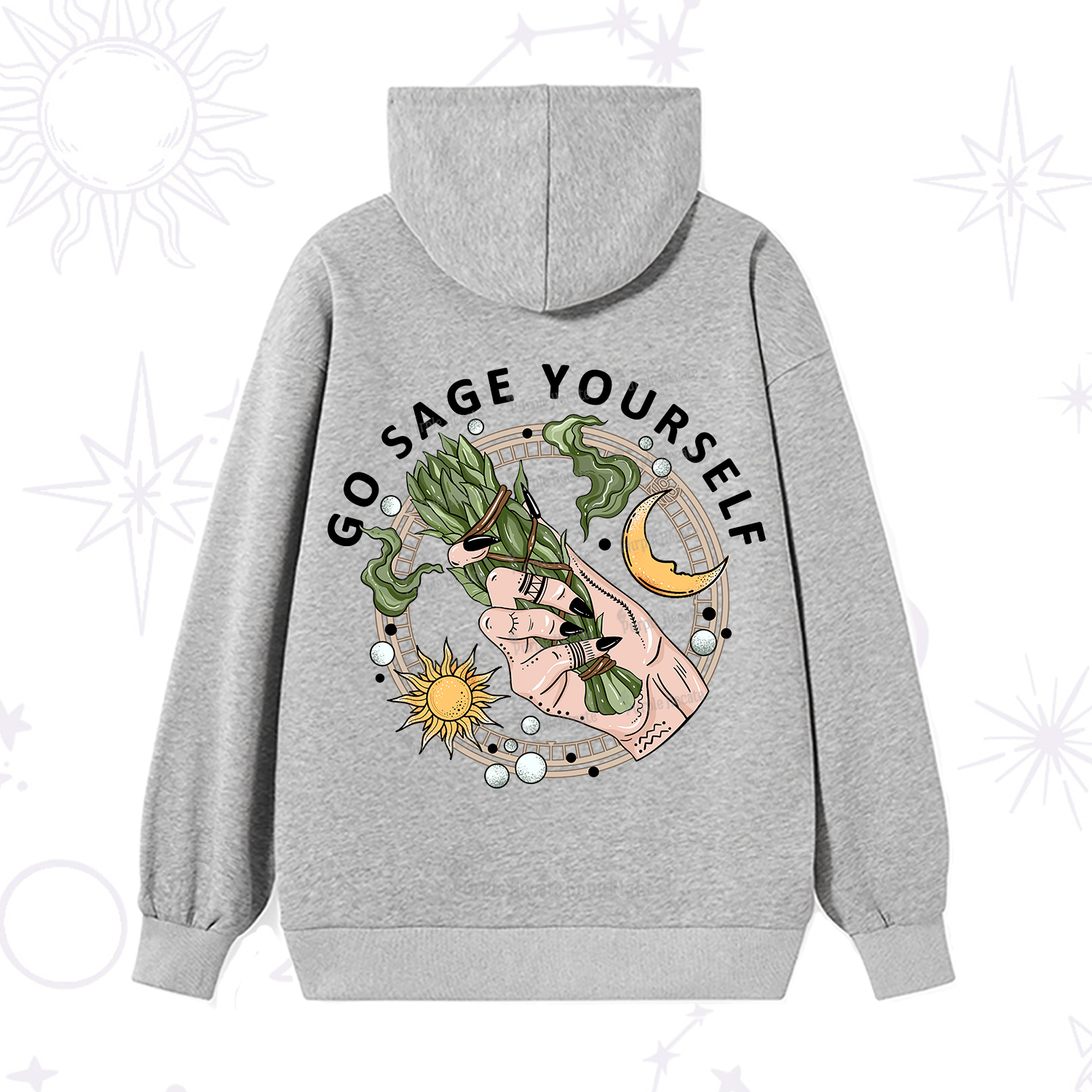 Purplehecate Go Sage Yourself Hoodie