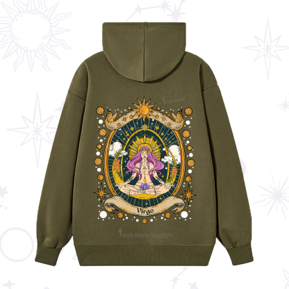 Purplehecate Virgo Radiance Zodiac Hoodie
