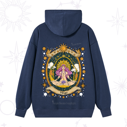 Purplehecate Virgo Radiance Zodiac Hoodie