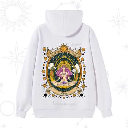 Purplehecate Virgo Radiance Zodiac Hoodie