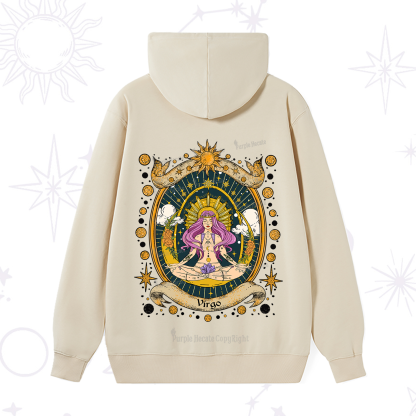 Purplehecate Virgo Radiance Zodiac Hoodie