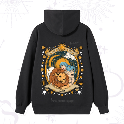 Purplehecate Leo Radiance Zodiac Hoodie