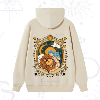 Purplehecate Leo Radiance Zodiac Hoodie