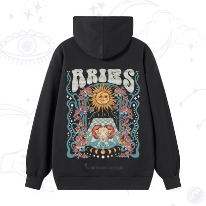 Purplehecate Aries Spirit Zodiac Hoodie