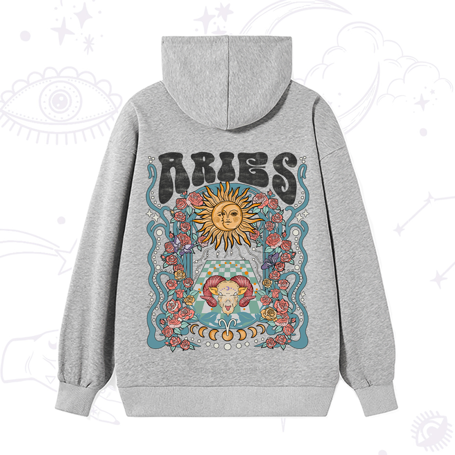 Purplehecate Aries Spirit Zodiac Hoodie