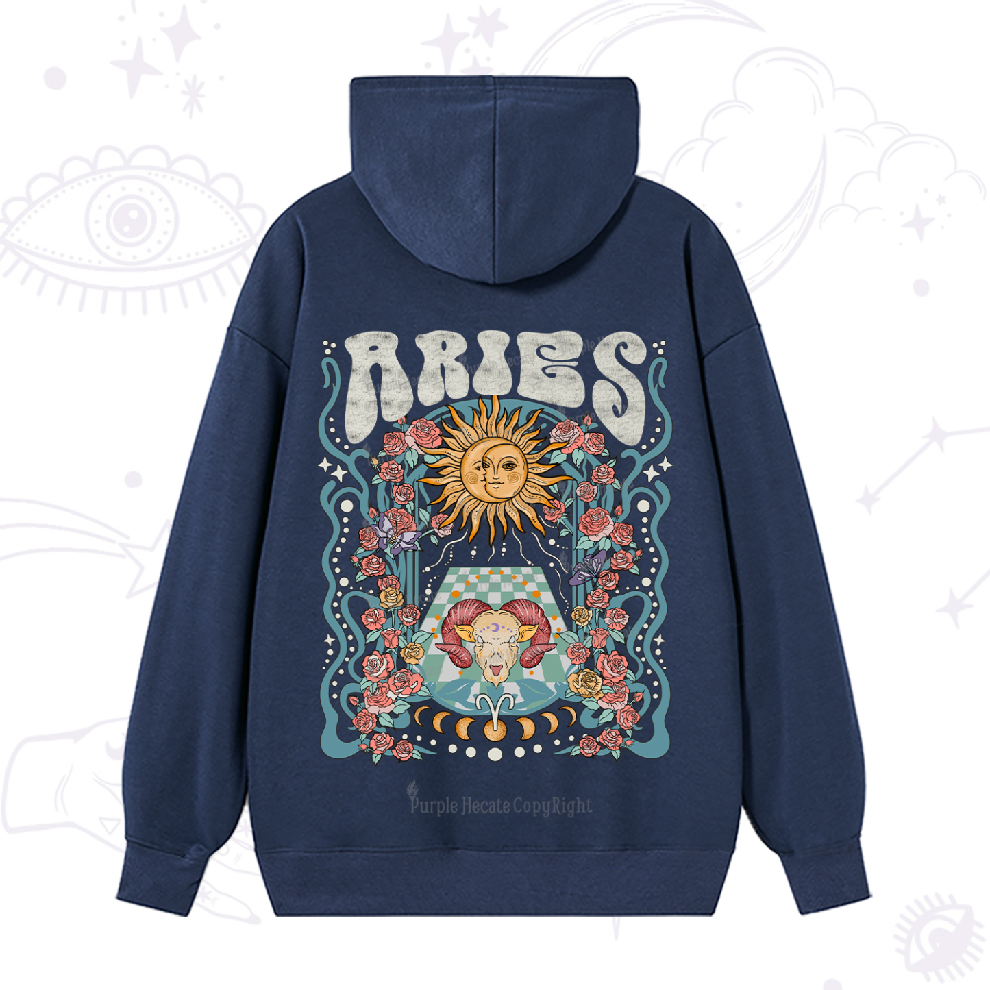 Purplehecate Aries Spirit Zodiac Hoodie