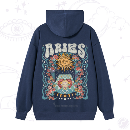 Purplehecate Aries Spirit Zodiac Hoodie