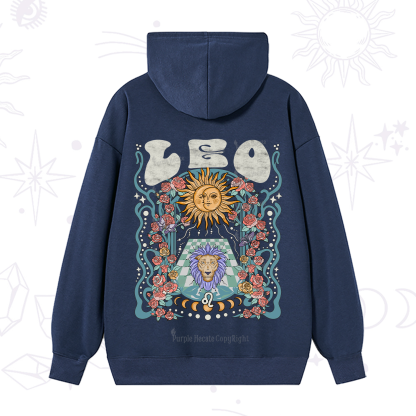 Purplehecate Leo Spirit Zodiac Hoodie