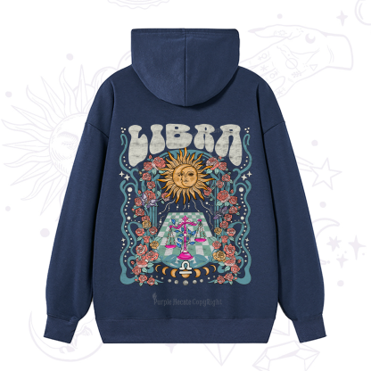 Purplehecate Libra Spirit Zodiac Hoodie