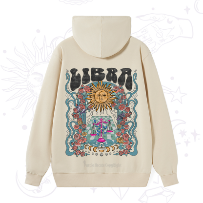 Purplehecate Libra Spirit Zodiac Hoodie