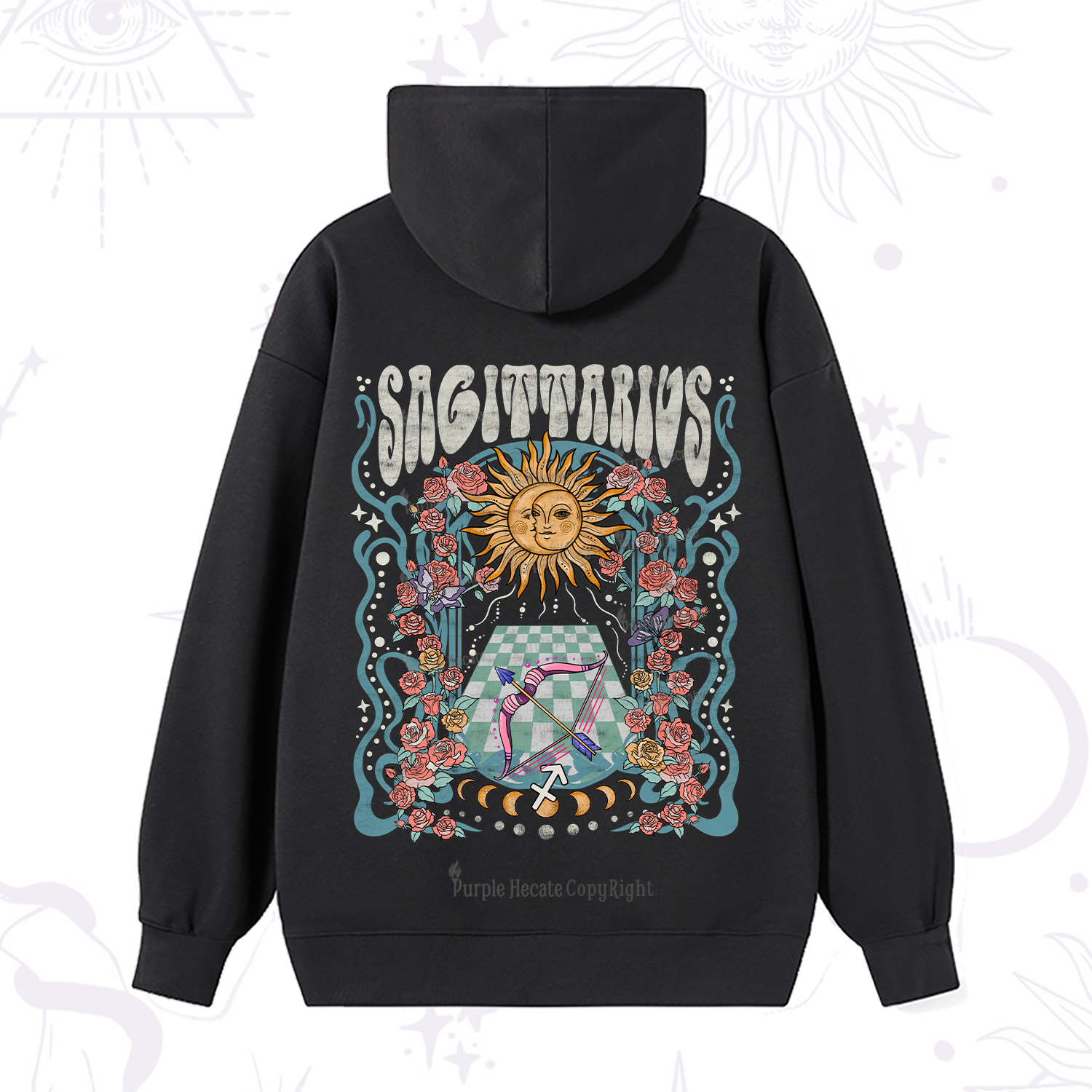 Purplehecate Sagittarius Spirit Zodiac Hoodie
