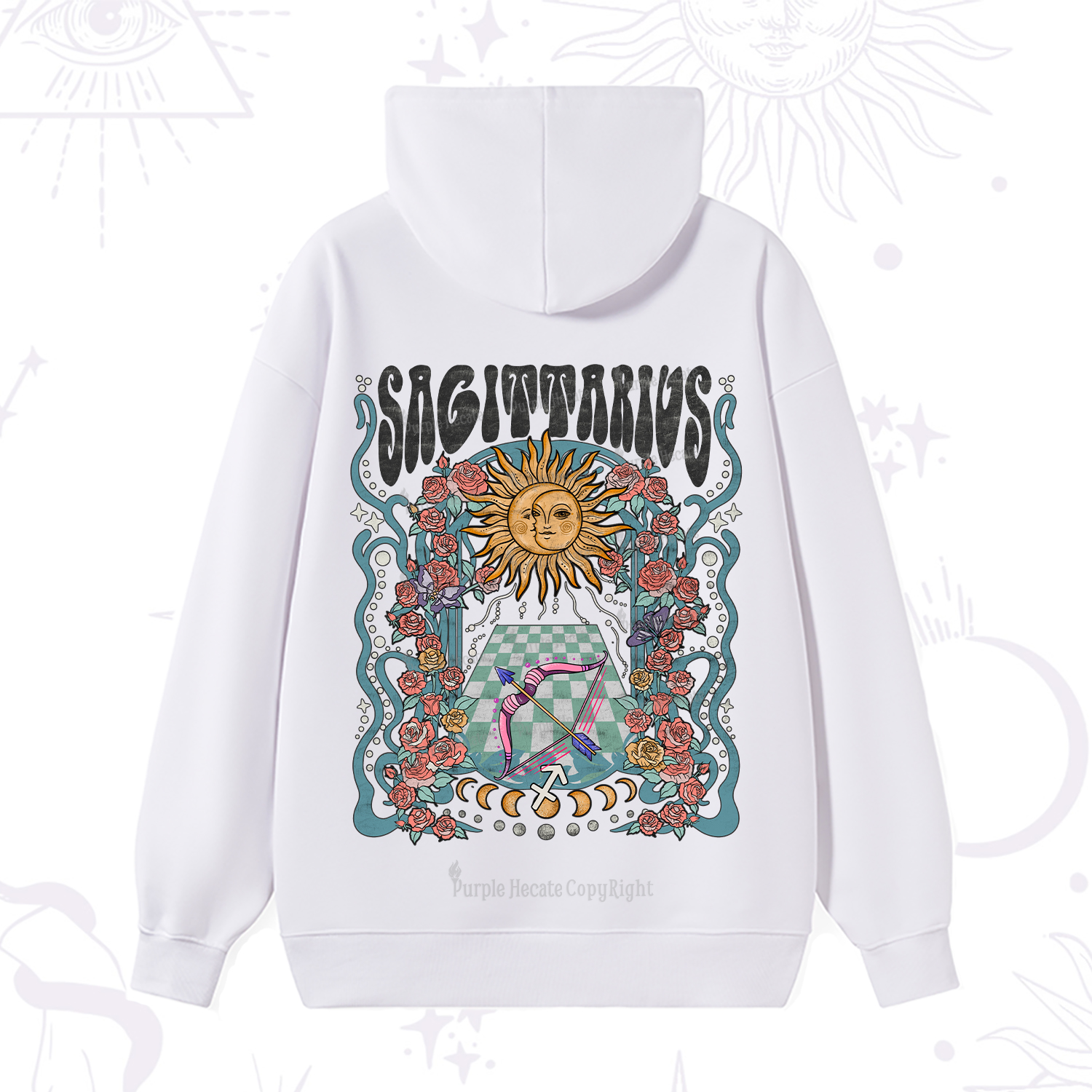 Purplehecate Sagittarius Spirit Zodiac Hoodie