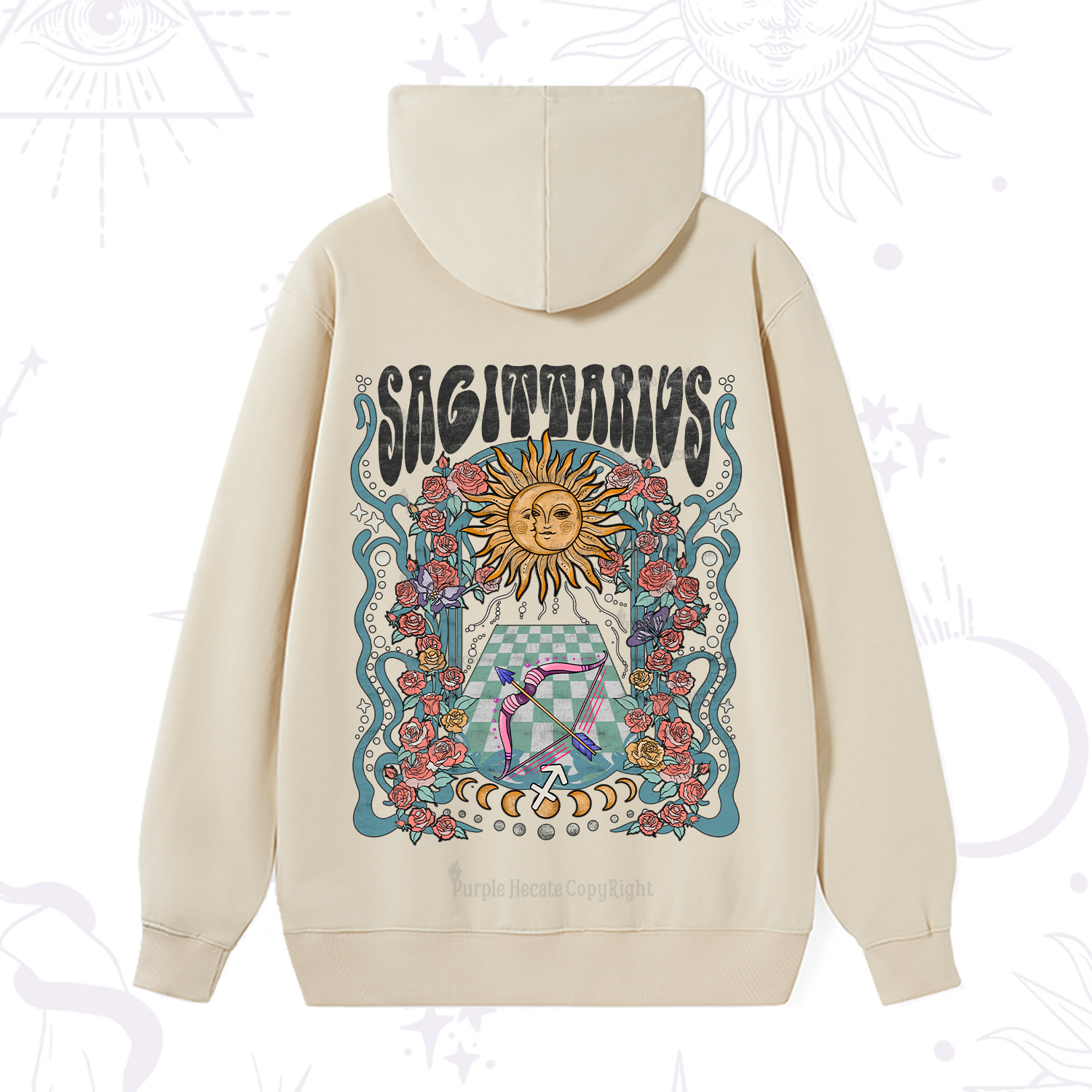 Purplehecate Sagittarius Spirit Zodiac Hoodie