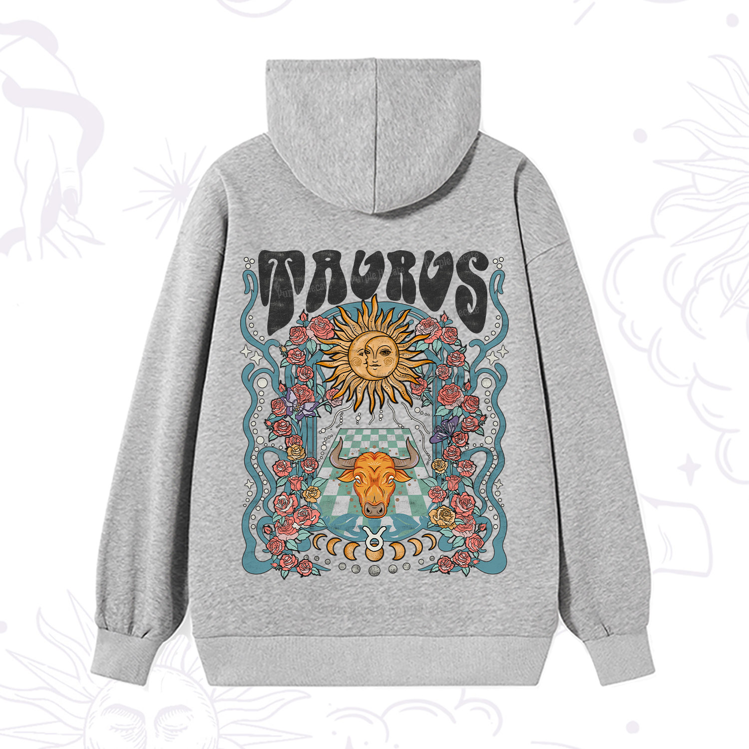 Purplehecate Taurus Spirit Zodiac Hoodie