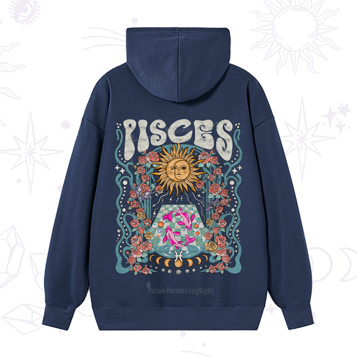 Purplehecate Pisces Spirit Zodiac Hoodie