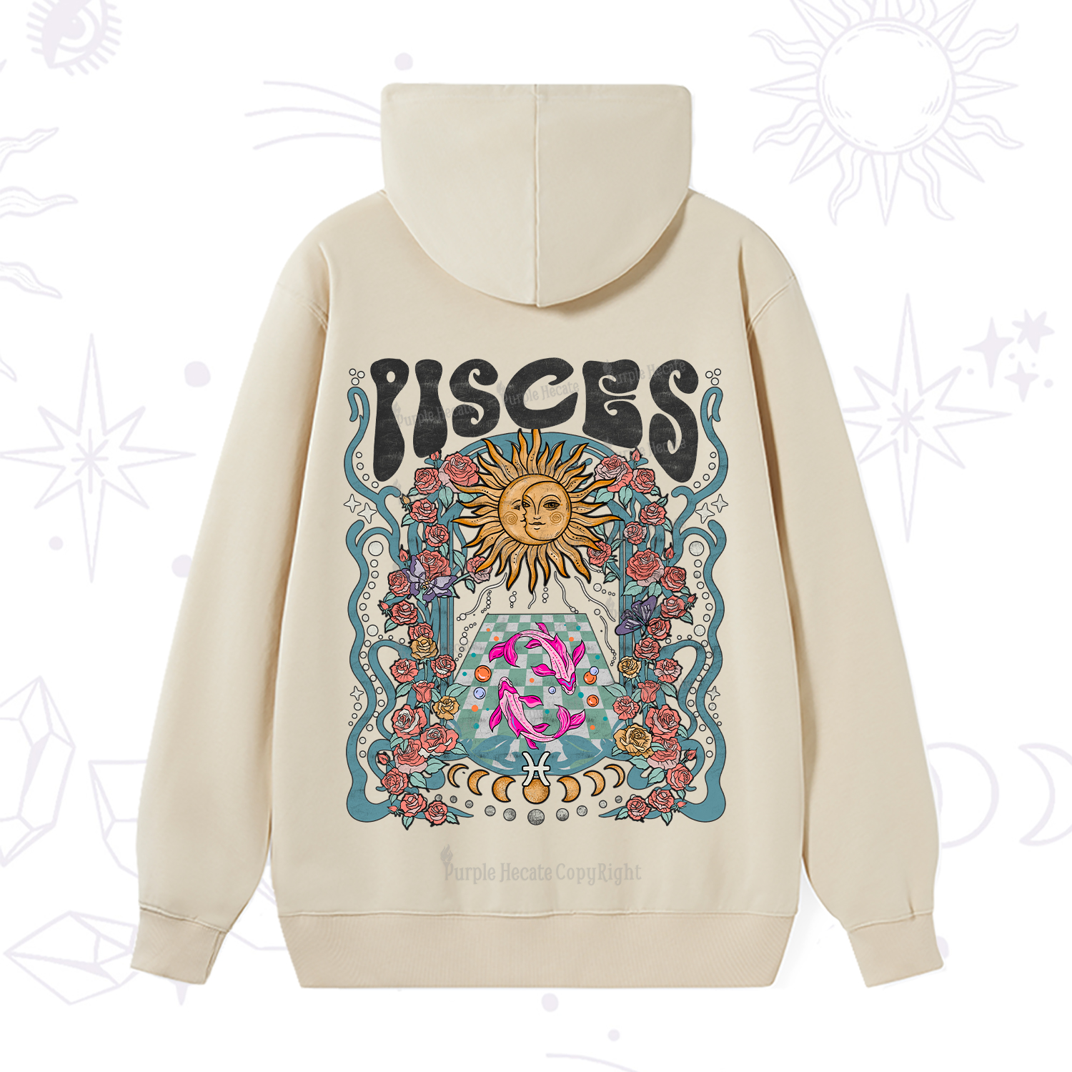 Purplehecate Pisces Spirit Zodiac Hoodie