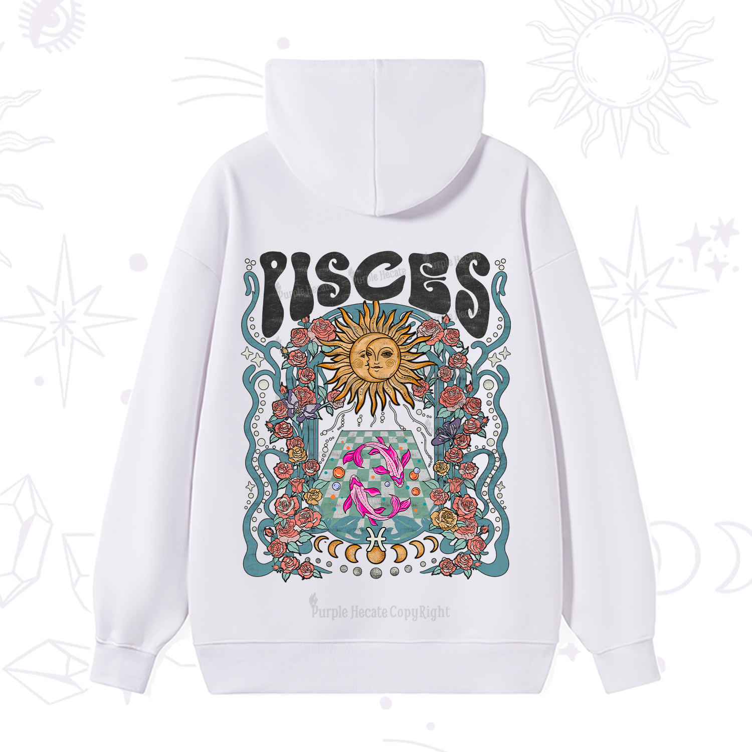 Purplehecate Pisces Spirit Zodiac Hoodie