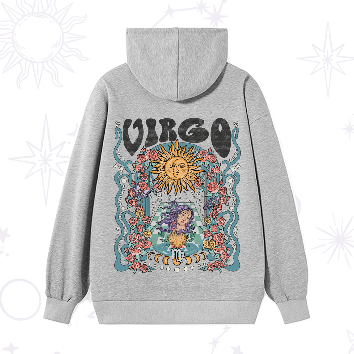 Purplehecate Virgo Spirit Zodiac Hoodie