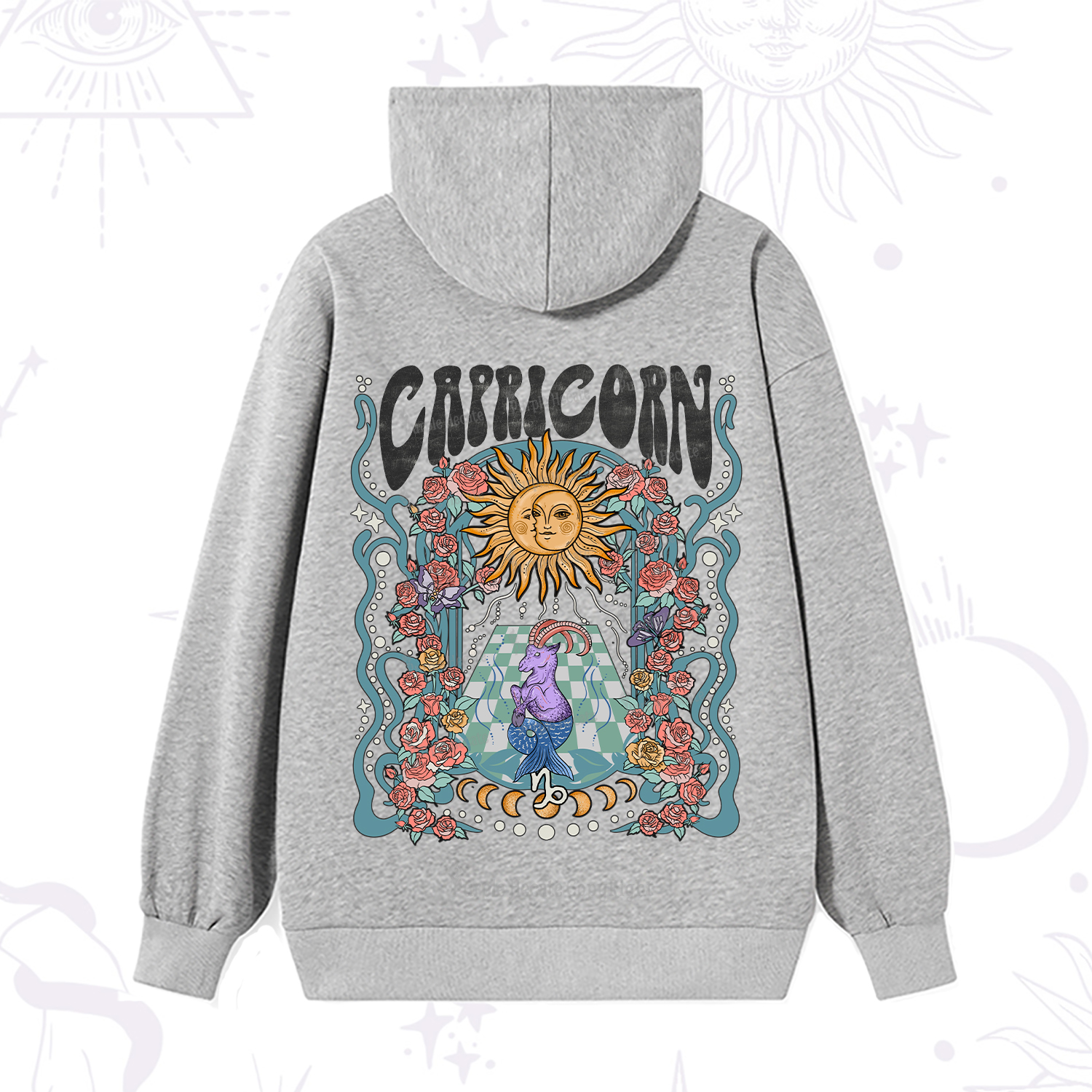 Purplehecate Capricorn Spirit Zodiac Hoodie