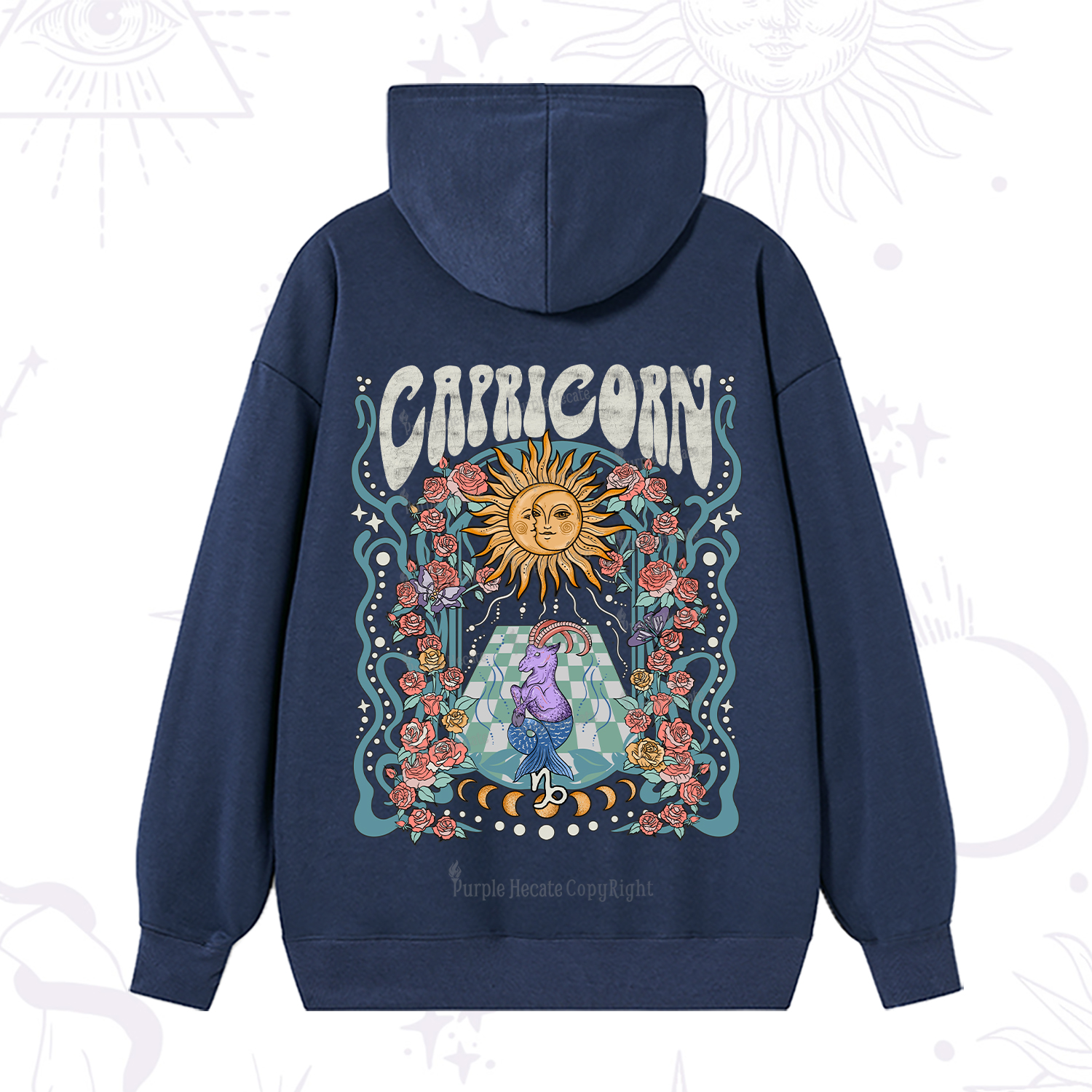 Purplehecate Capricorn Spirit Zodiac Hoodie