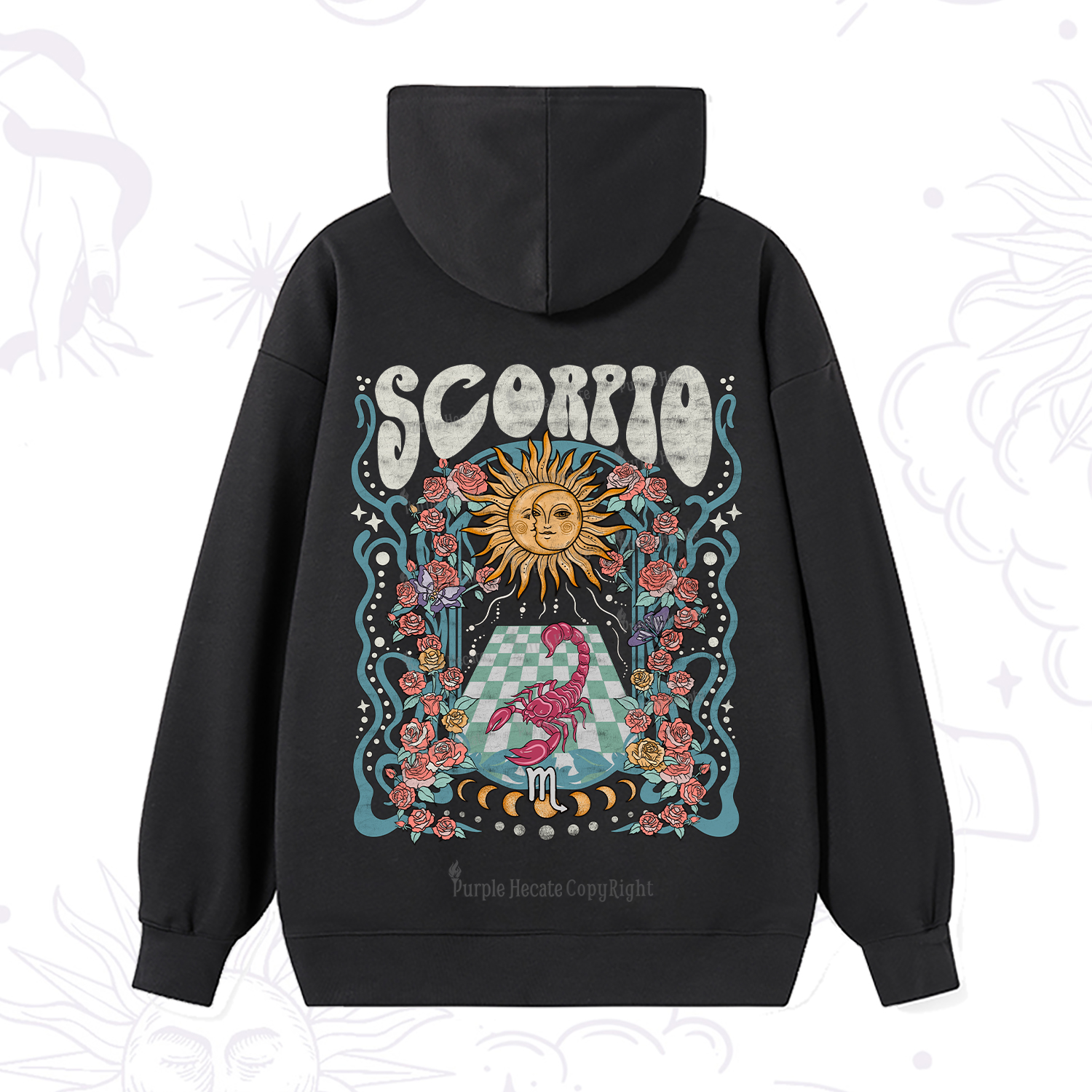 Purplehecate Scorpio Spirit Zodiac Hoodie