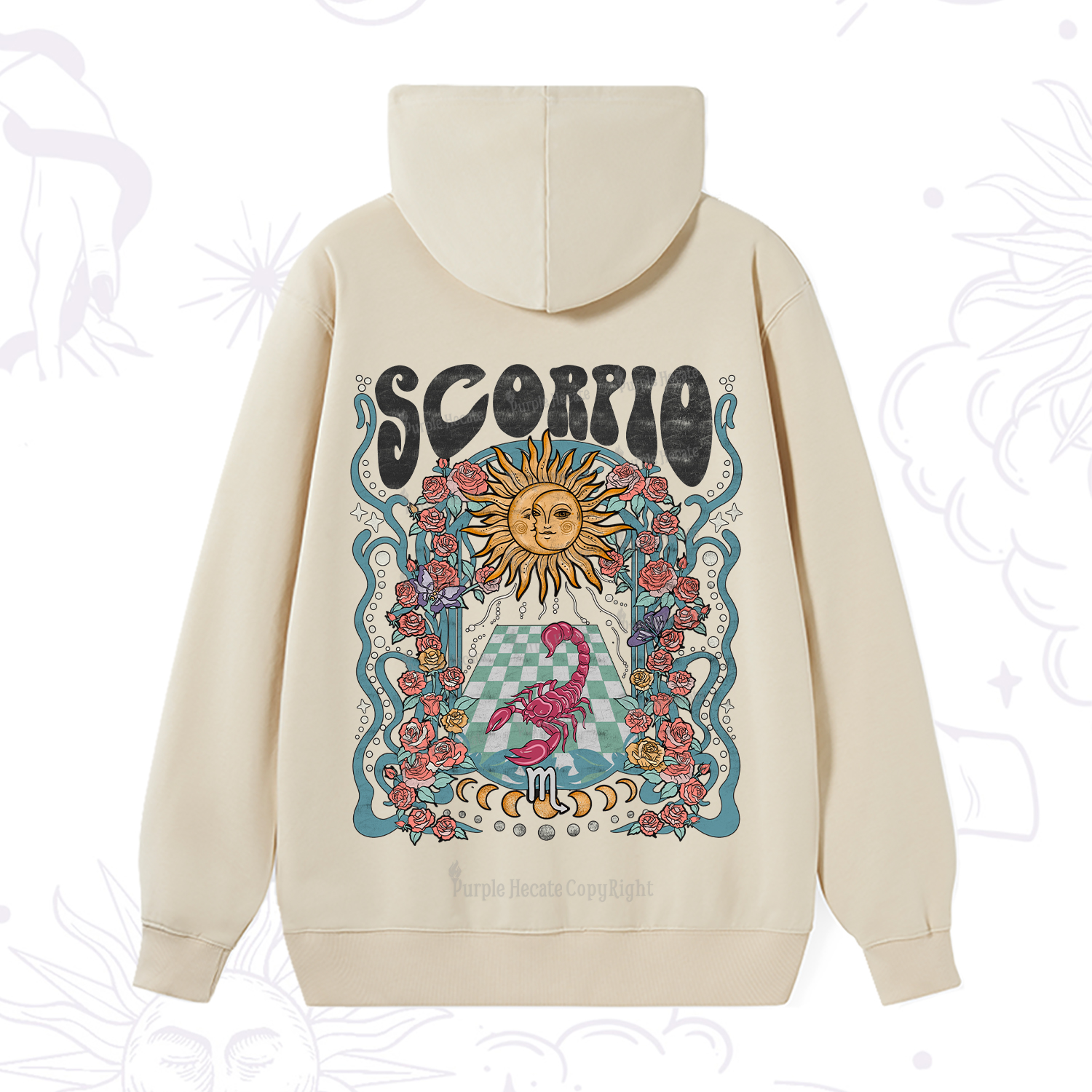 Purplehecate Scorpio Spirit Zodiac Hoodie