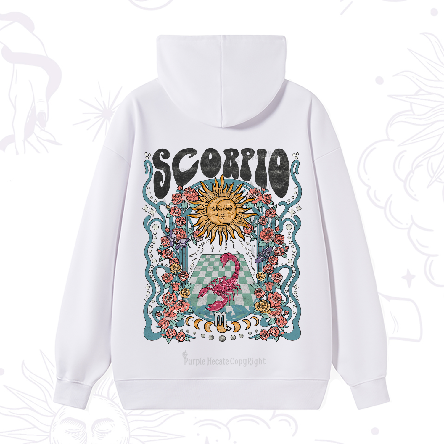 Purplehecate Scorpio Spirit Zodiac Hoodie