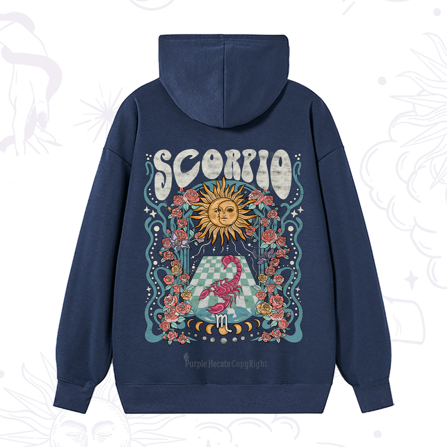 Purplehecate Scorpio Spirit Zodiac Hoodie