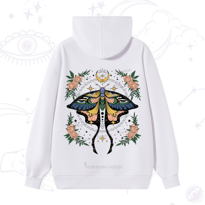 Purplehecate Mystical Moth Hoodie