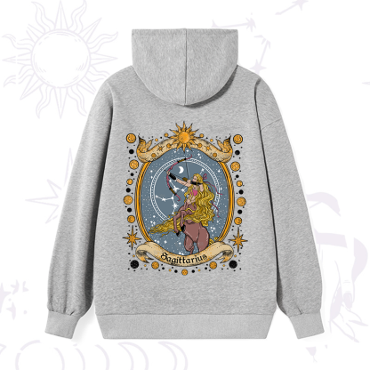 Purplehecate Celestial Sagittarius Zodiac Hoodie