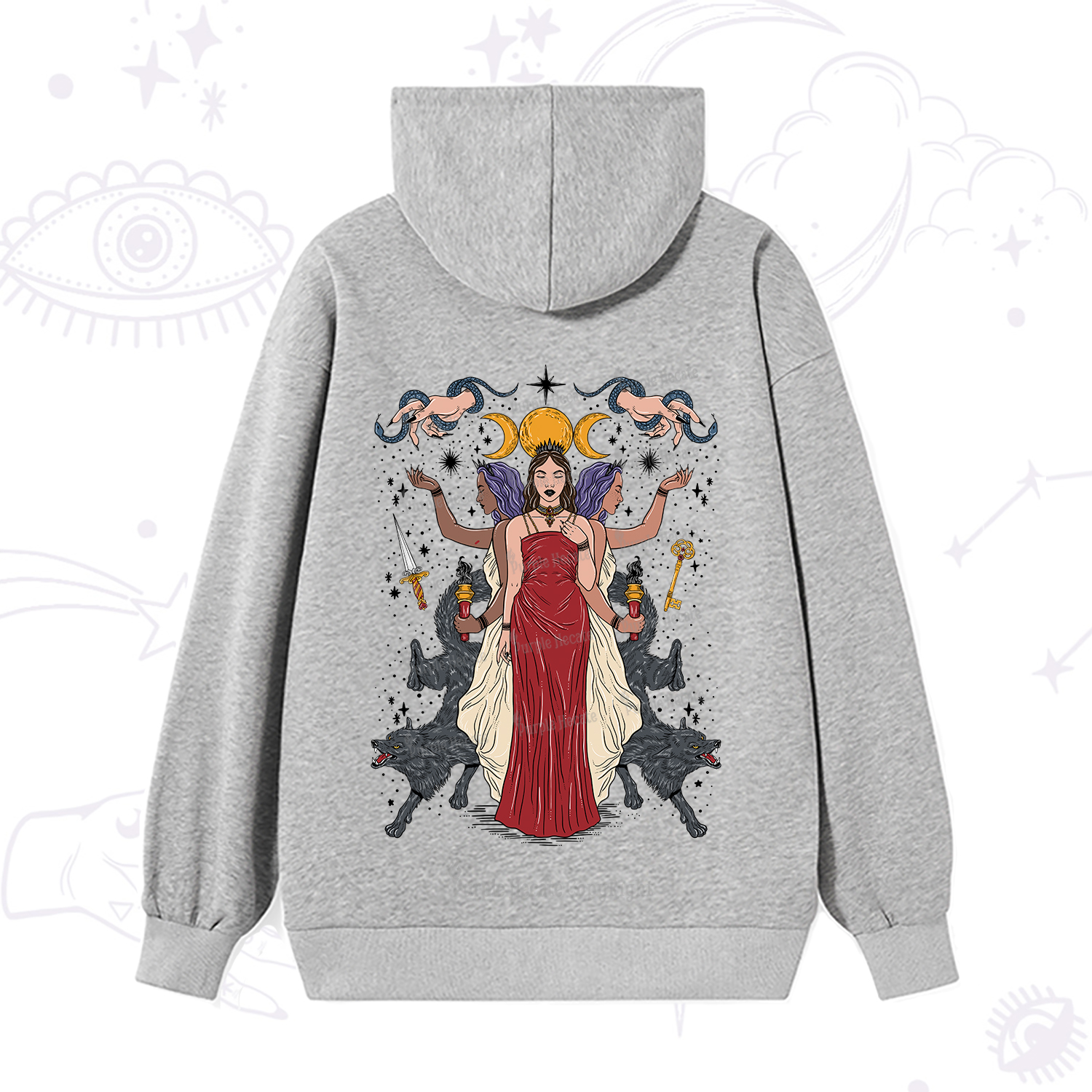 Purplehecate The Triple Goddess Hecate Hoodie