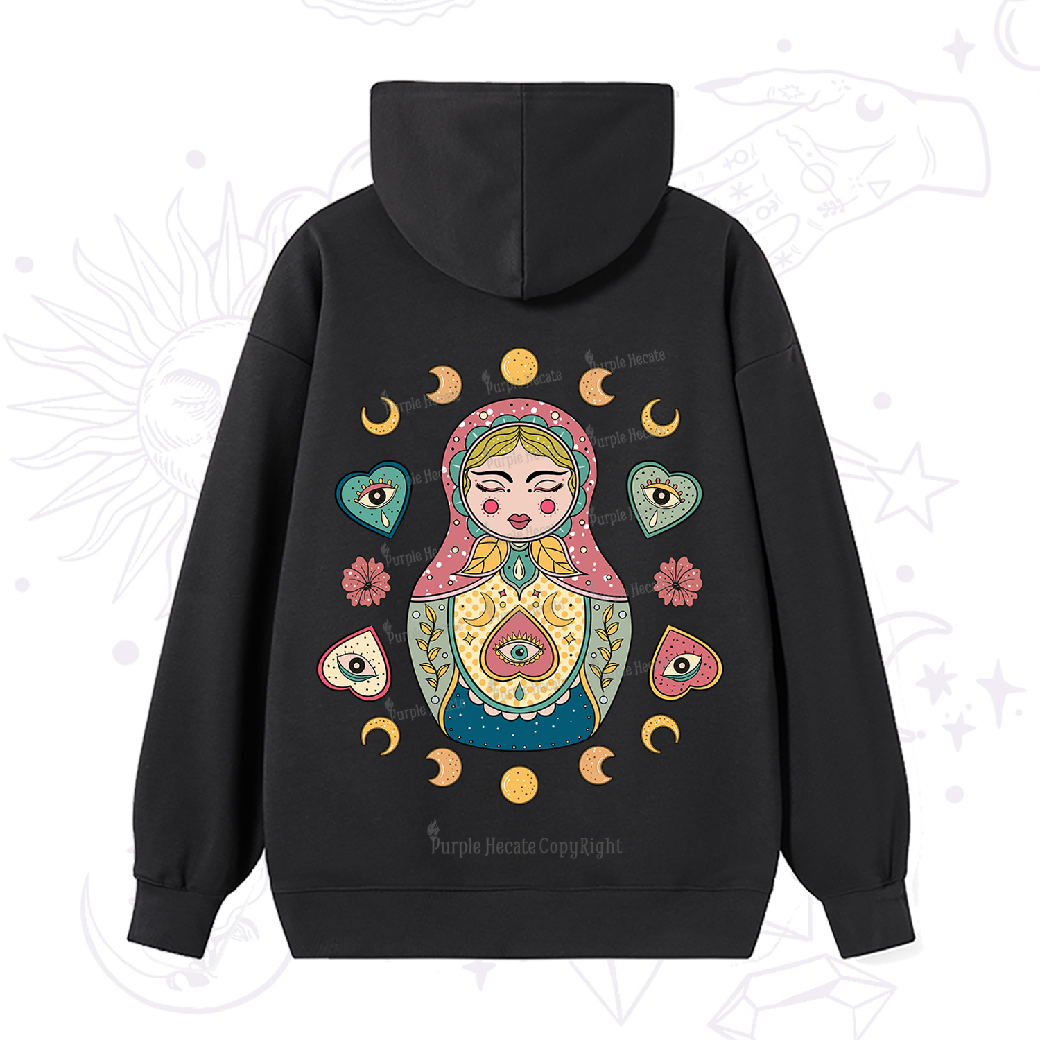 Purplehecate Nesting Doll Hoodie