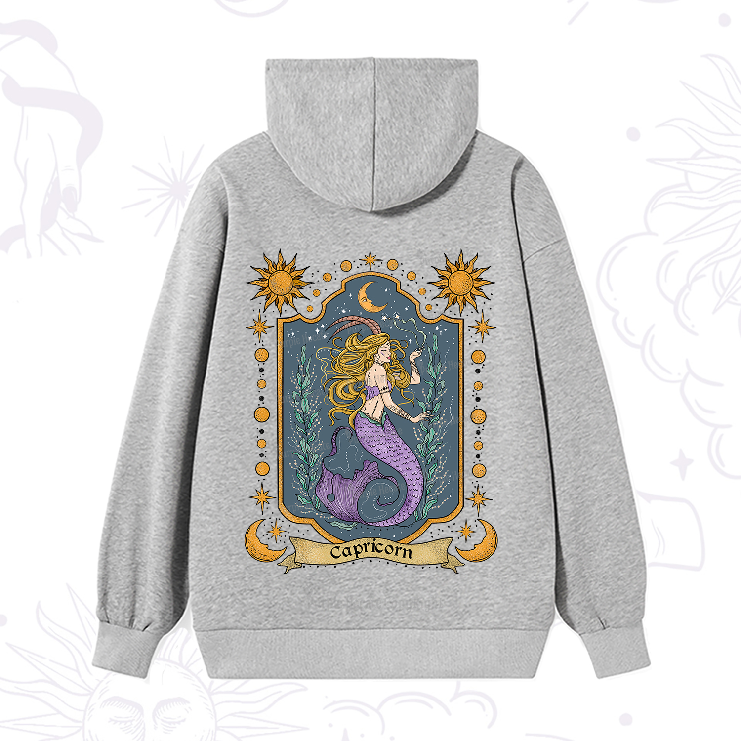 Purplehecate Capricorn Zodiac Hoodie