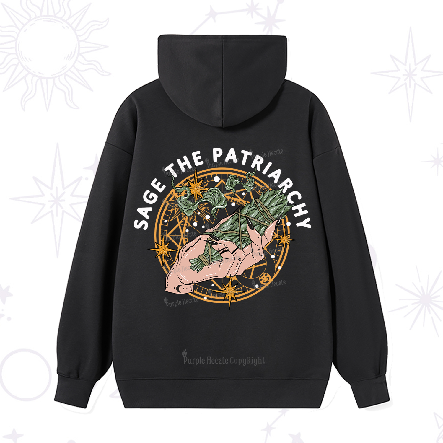 Purplehecate Sage The Patriarchy Hoodie