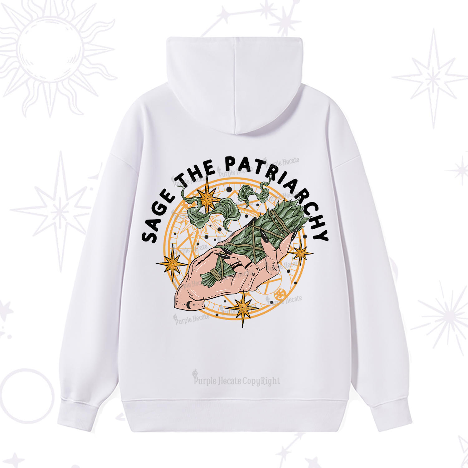 Purplehecate Sage The Patriarchy Hoodie