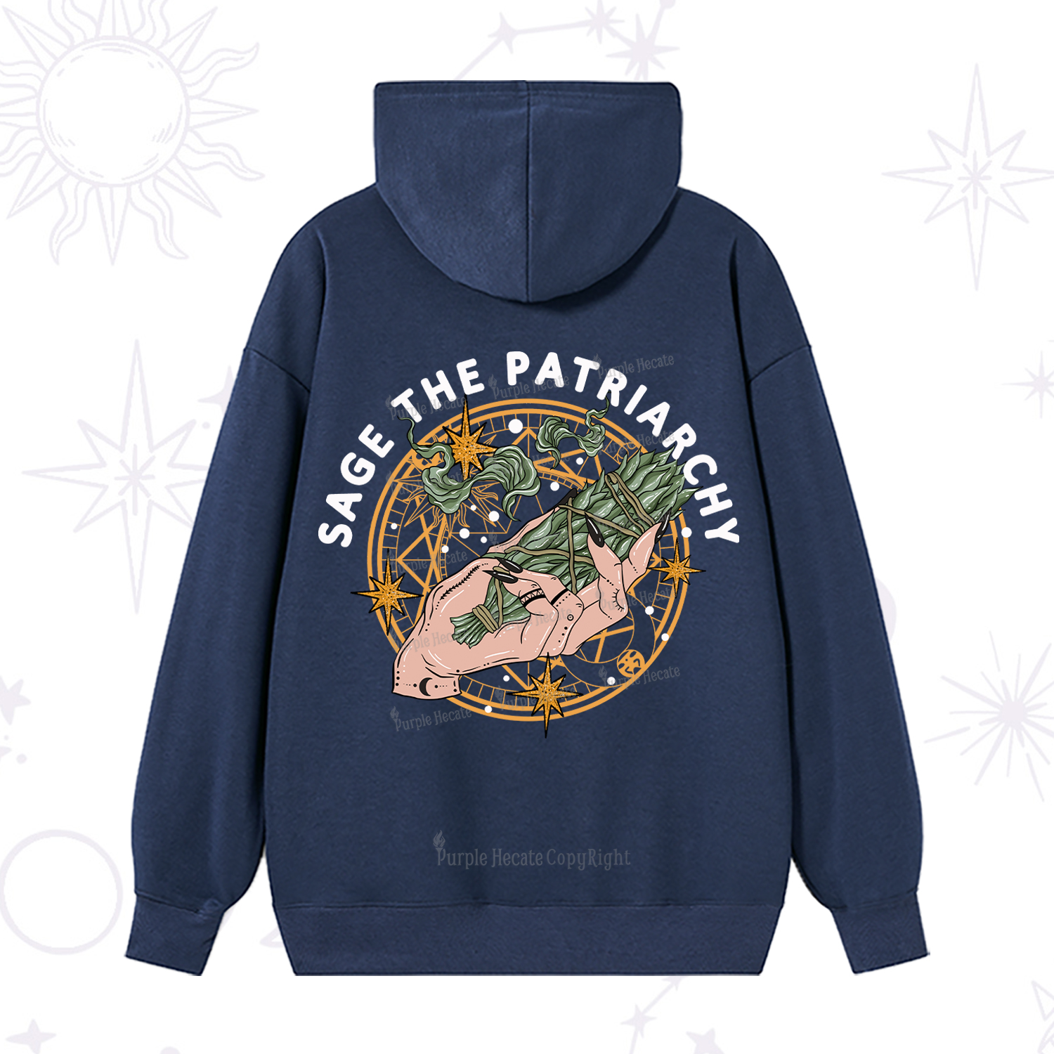 Purplehecate Sage The Patriarchy Hoodie