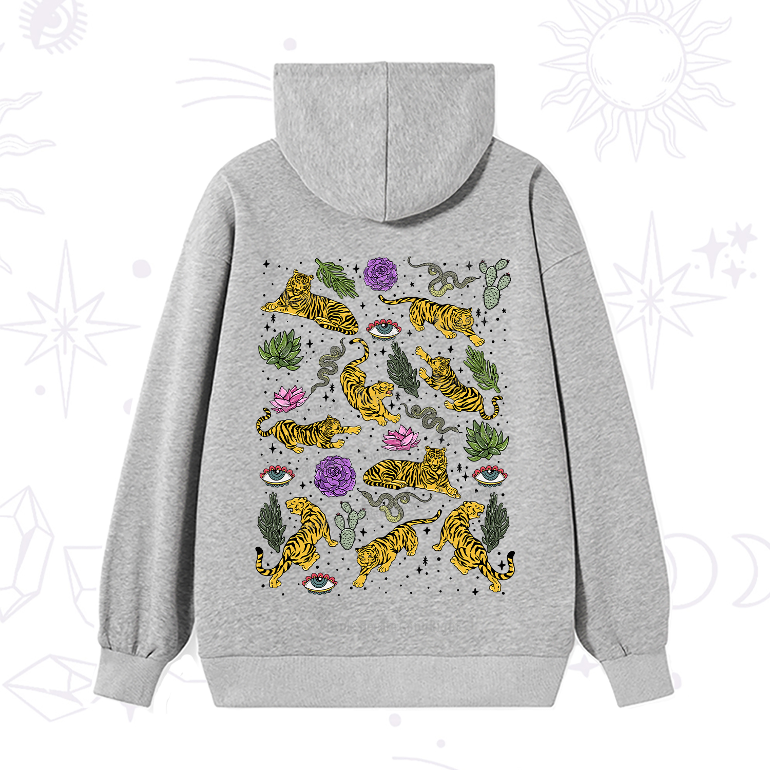 Purplehecate Desert Tiger Hoodie