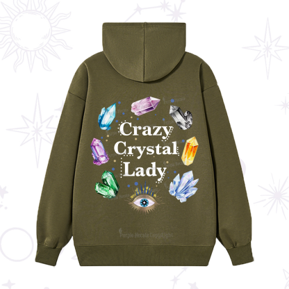 Purplehecate Crazy Crystal Lady Hoodie