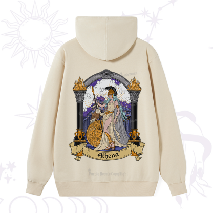 Purplehecate The Wise Goddess Athena Hoodie
