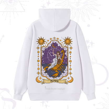Purplehecate Scorpio Zodiac Hoodie