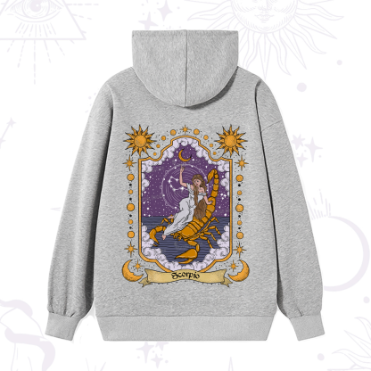 Purplehecate Scorpio Zodiac Hoodie